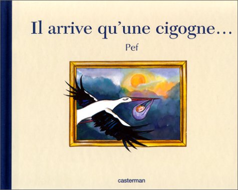 Il arrive qu'une cigogne